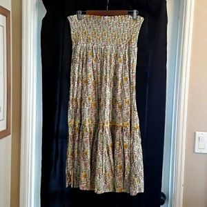 Faith and Zoe 100% cotton Gert slash halter dress size large
